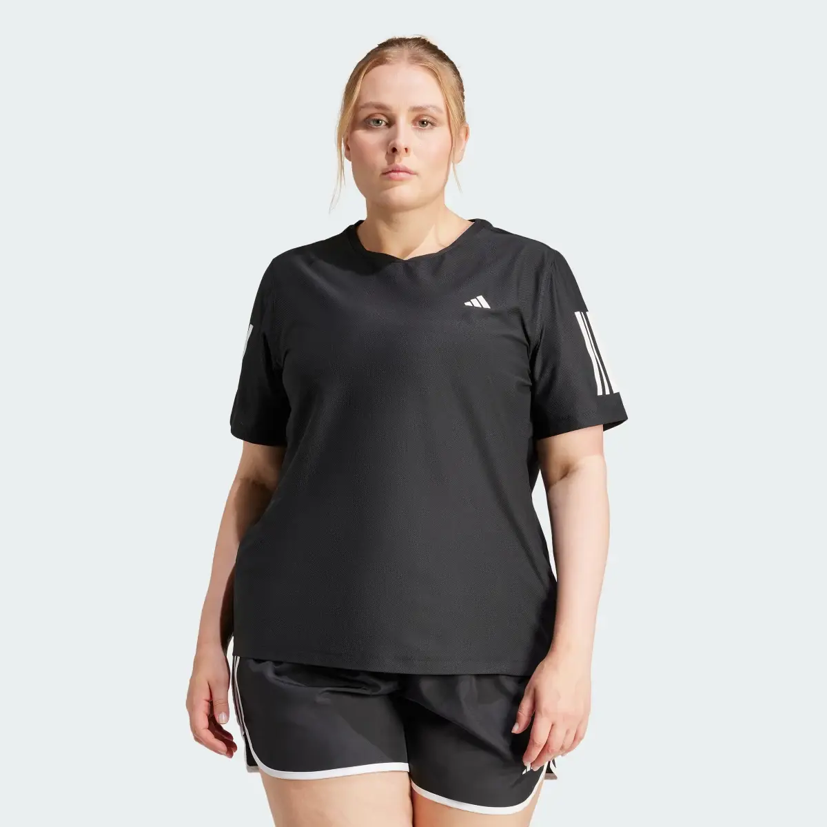 Adidas Own The Run Tee (Plus Size). 2