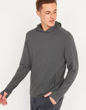 Live-In French Terry Go-Dry Pullover Hoodie for Men gray