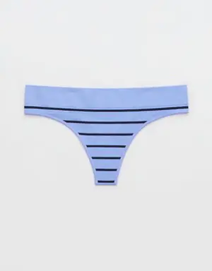 Superchill Seamless Stripe Thong Underwear