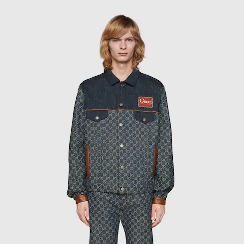 Gucci Washed organic denim jacket. 3