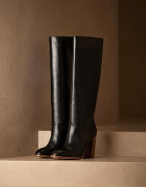 Lorca Leather Boot black
