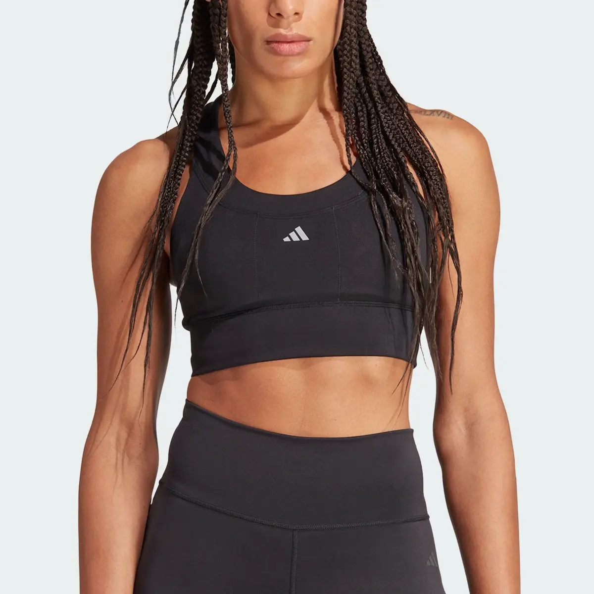 Adidas Run Pocket Medium-Support Bra. 1