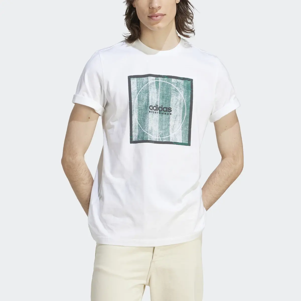 Adidas Tiro Box Graphic T-Shirt. 1