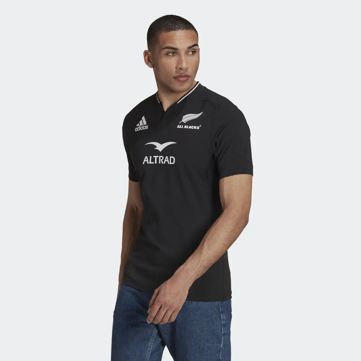 Adidas All Blacks Rugby Performance Home Jersey. 2