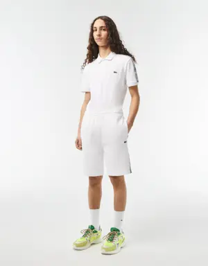Men’s Lacoste Cotton Flannel Jogger Shorts