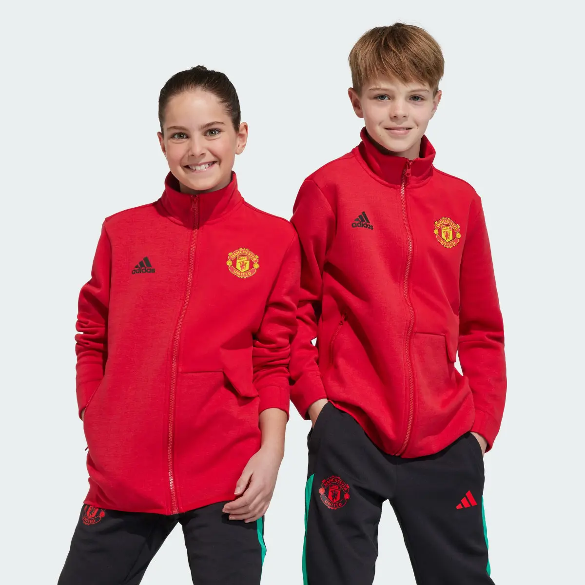 Adidas Manchester United Anthem Jacket Kids. 1