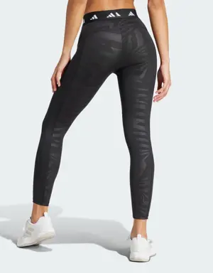 Adidas Techfit Printed 7/8 Leggings. 2