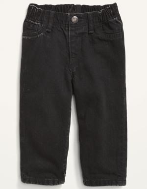 Unisex Loose Black Jeans for Baby black