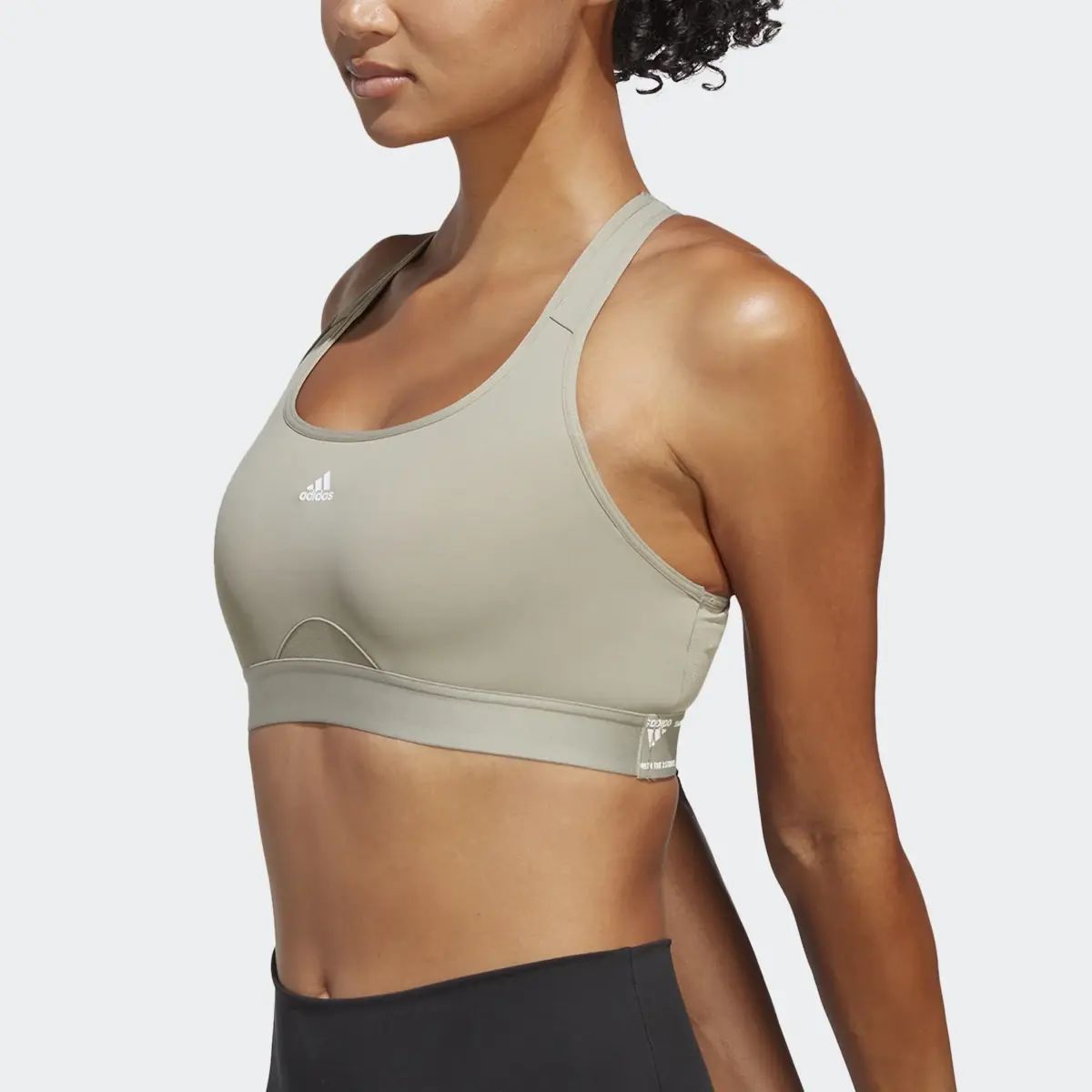 Adidas Powerreact Training Medium-Support Bra. 1