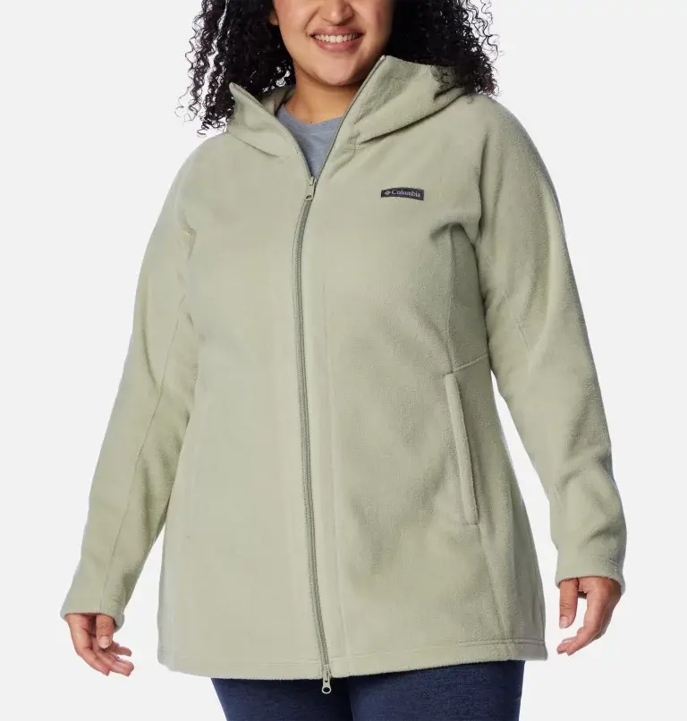 Columbia Women’s Benton Springs™ II Long Fleece Hoodie - Plus Size. 2