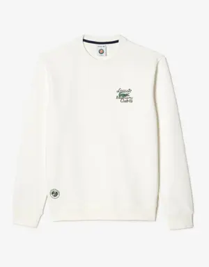 Unisex Lacoste Sport Roland Garros Edition Organic Cotton Sweatshirt