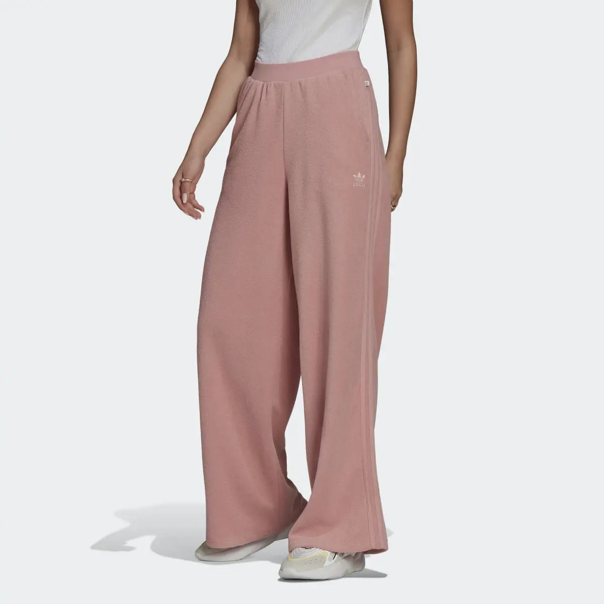 Adidas Soft Wide Leg Pants. 1