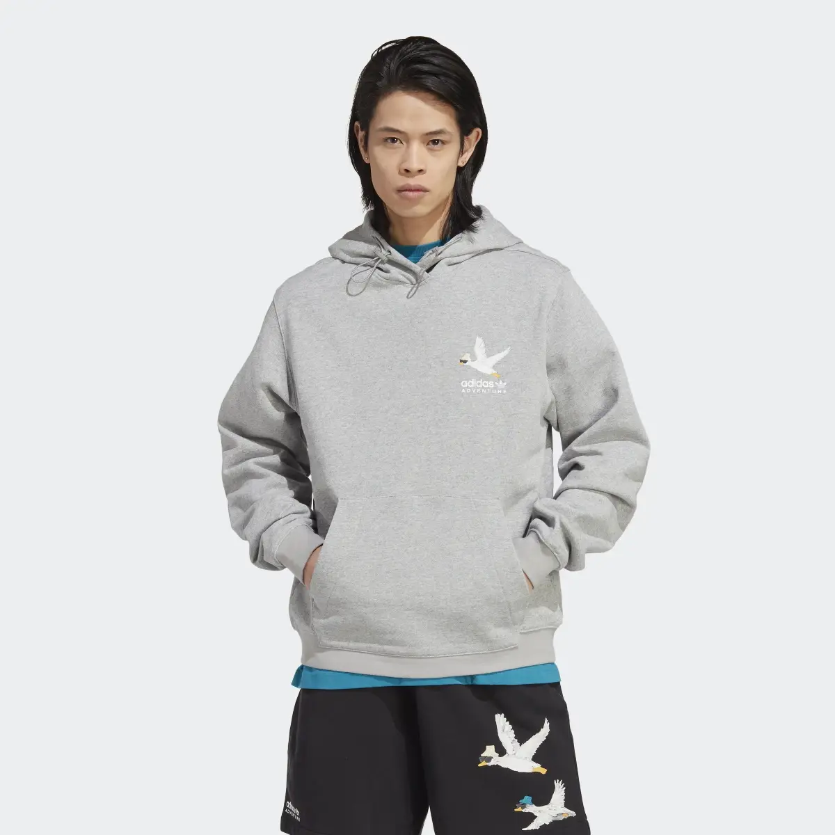 Adidas Adventure Graphic Hoodie. 2