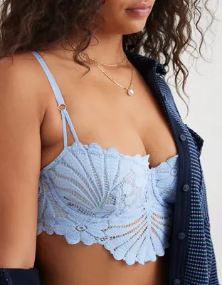 American Eagle Show Off Unlined Lace Bra. 1