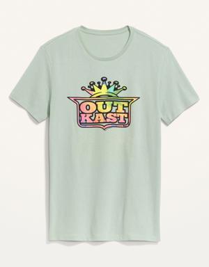 Outkast&#153 Gender-Neutral Graphic T-Shirt for Adults green