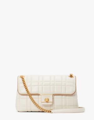 Evelyn Quilted Medium Convertible Shoulder Bag