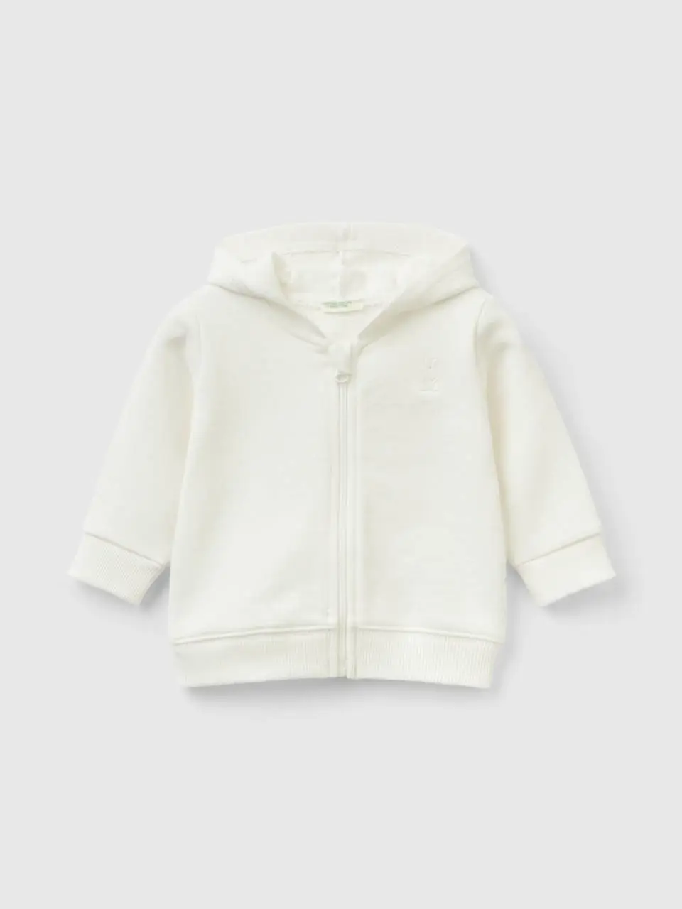 Benetton hoodie in organic cotton. 1