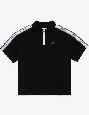 Lacoste Polo con Cierre Lacoste para Niño