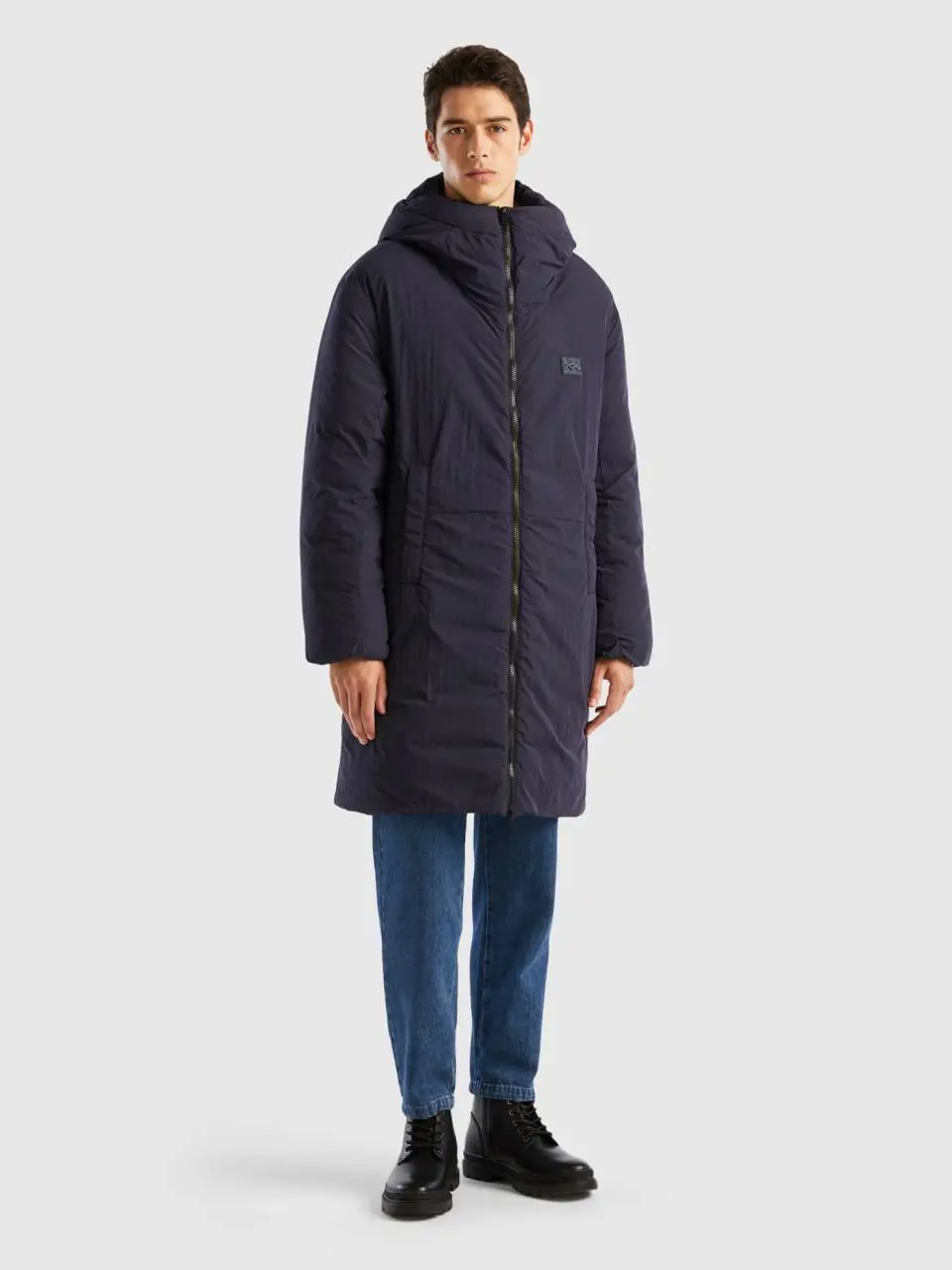 Benetton "rain defender" jacket with hood. 1