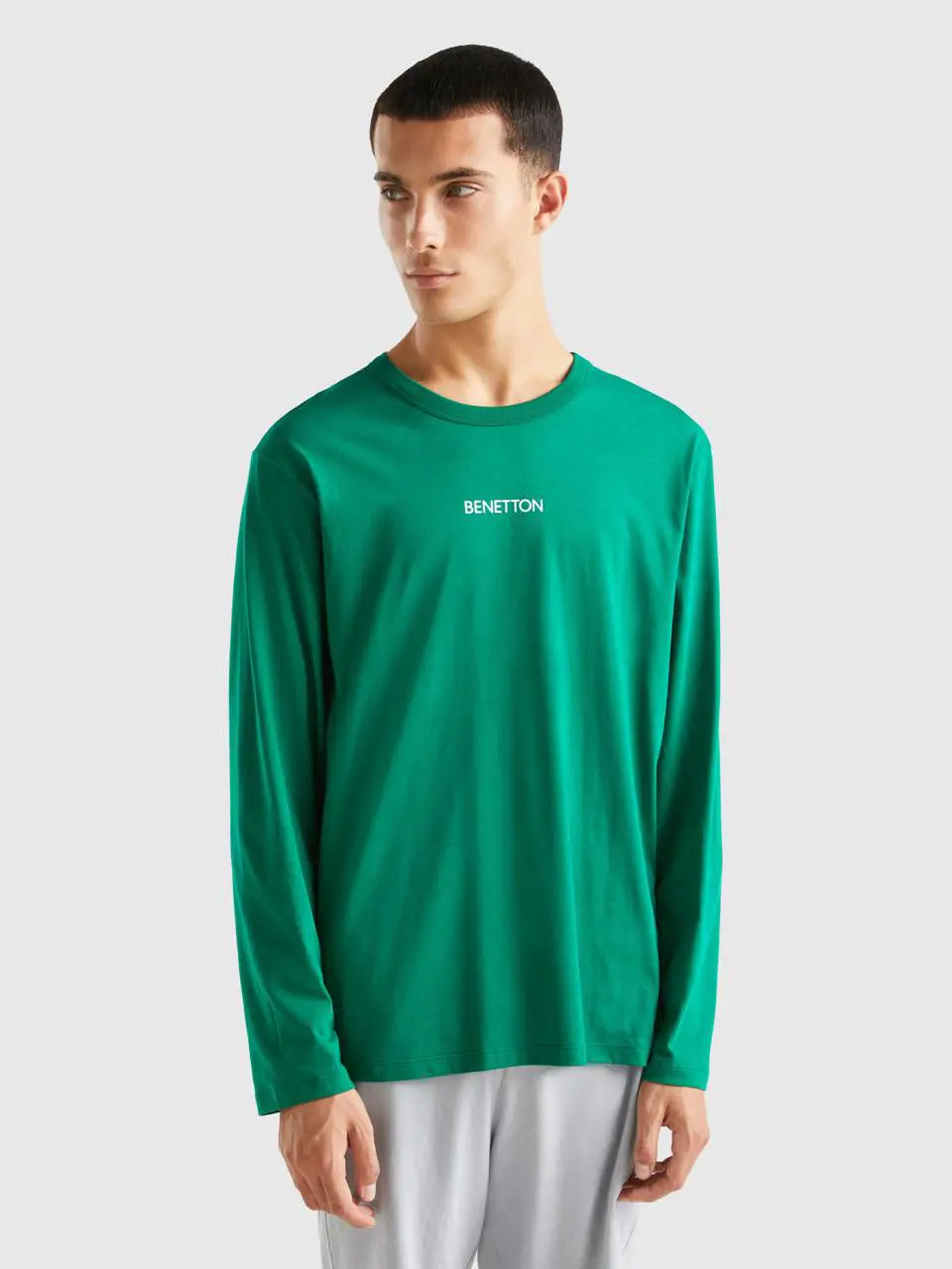 Benetton long sleeve 100% cotton top. 1