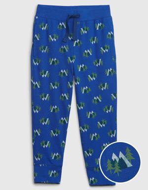 Toddler 100% Organic Cotton Mix and Match Pull-On Joggers multi