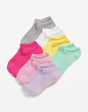 Old Navy Ankle Socks 7-Pack for Girls multi