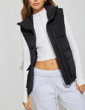 Long Puffer Vest