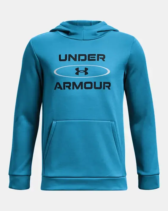 Under Armour Boys' Armour Fleece® Graphic Hoodie. 1