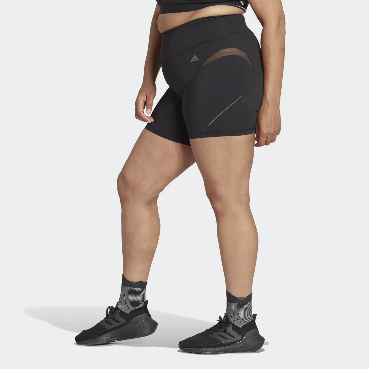 Adidas TLRD HIIT 45 Seconds Training Short Tight (Plus Size). 2