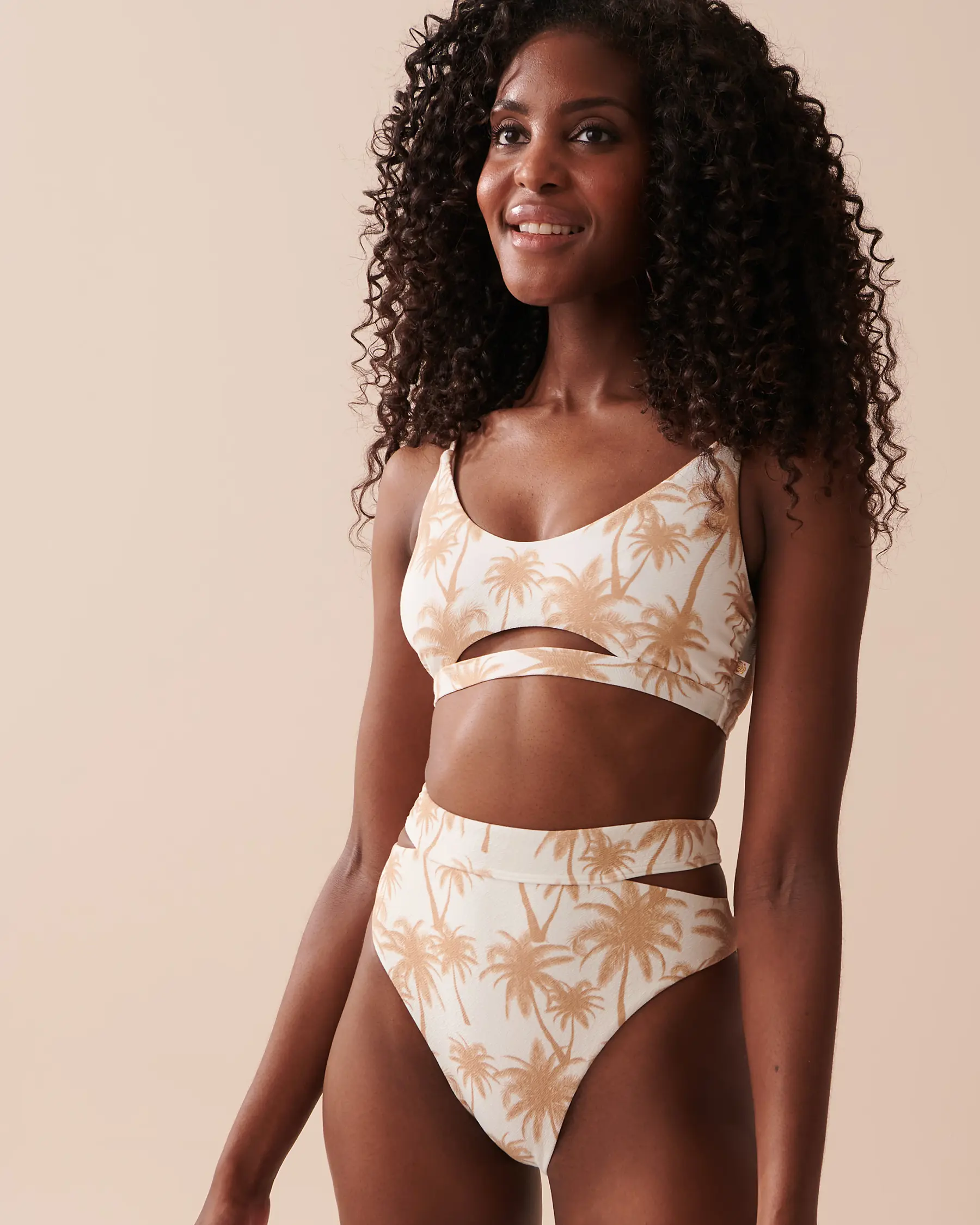 La Vie en Rose PALM BEACH High Waist Bikini Bottom. 3