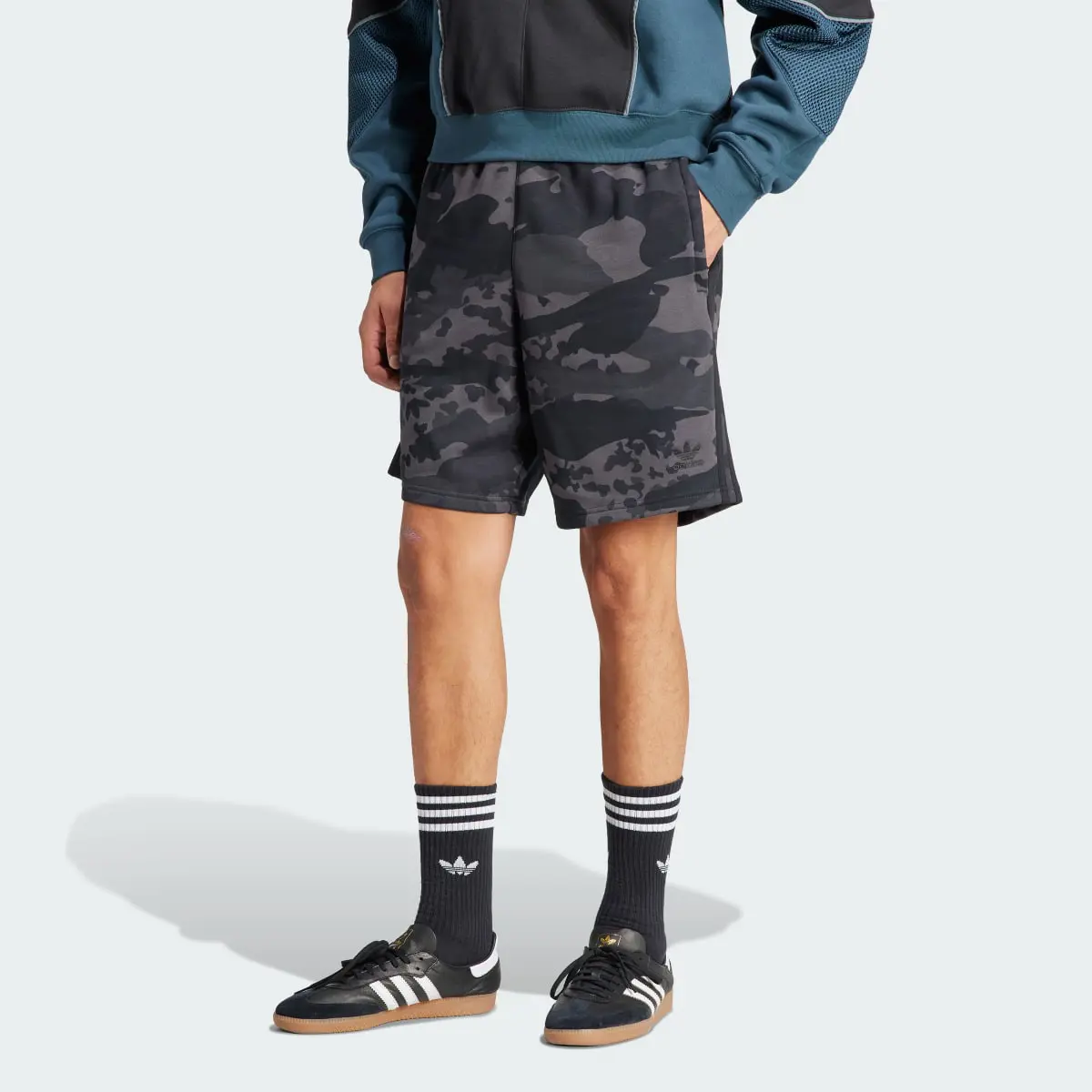 Adidas Camo Shorts. 1