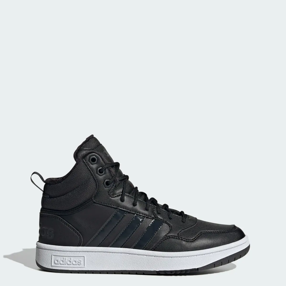 Adidas Hoops 3.0 Mid Lifestyle Basketball Classic Fur Lining Winterized Schuh. 1