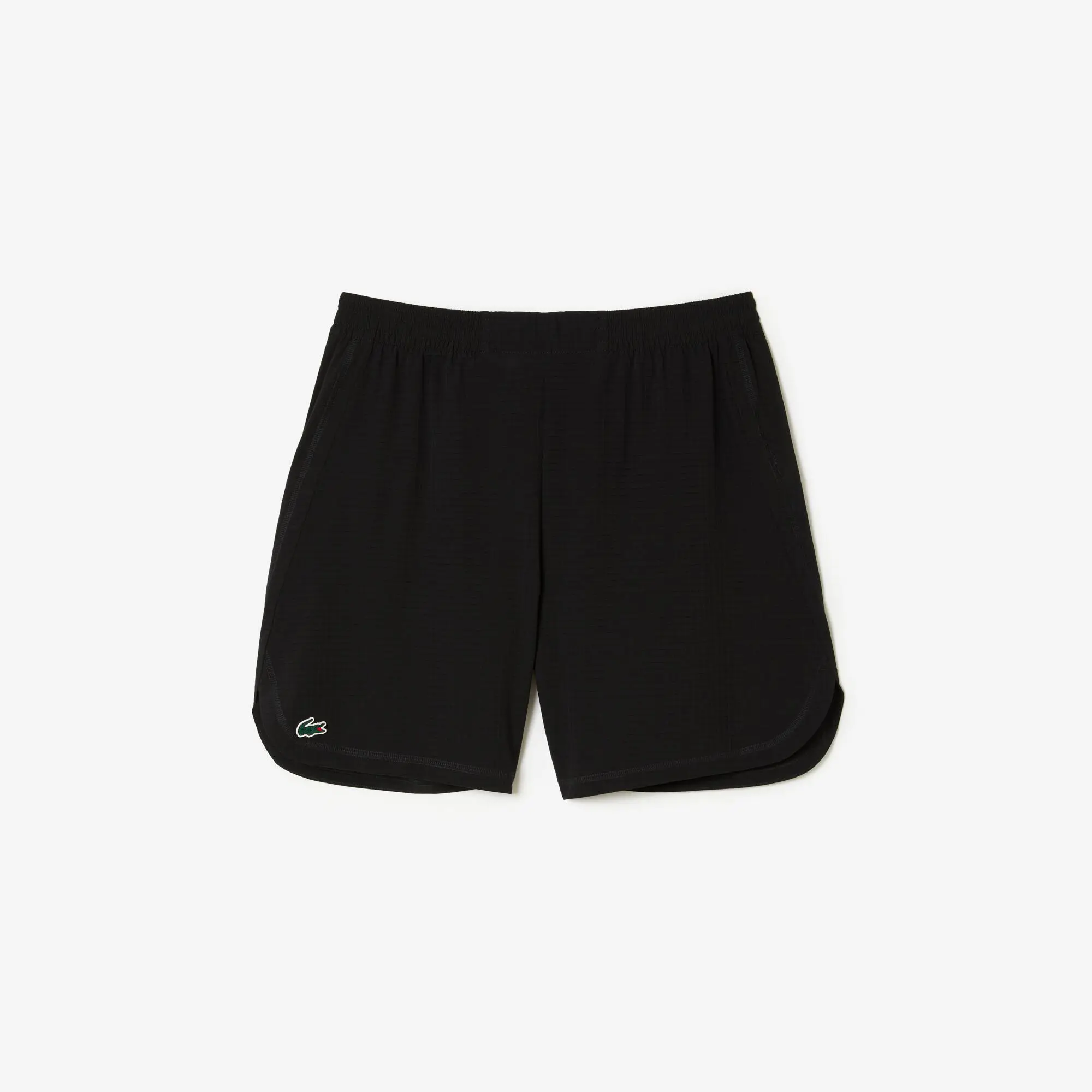 Lacoste Men’s Lacoste Sport Check Stretch Mesh Shorts. 2