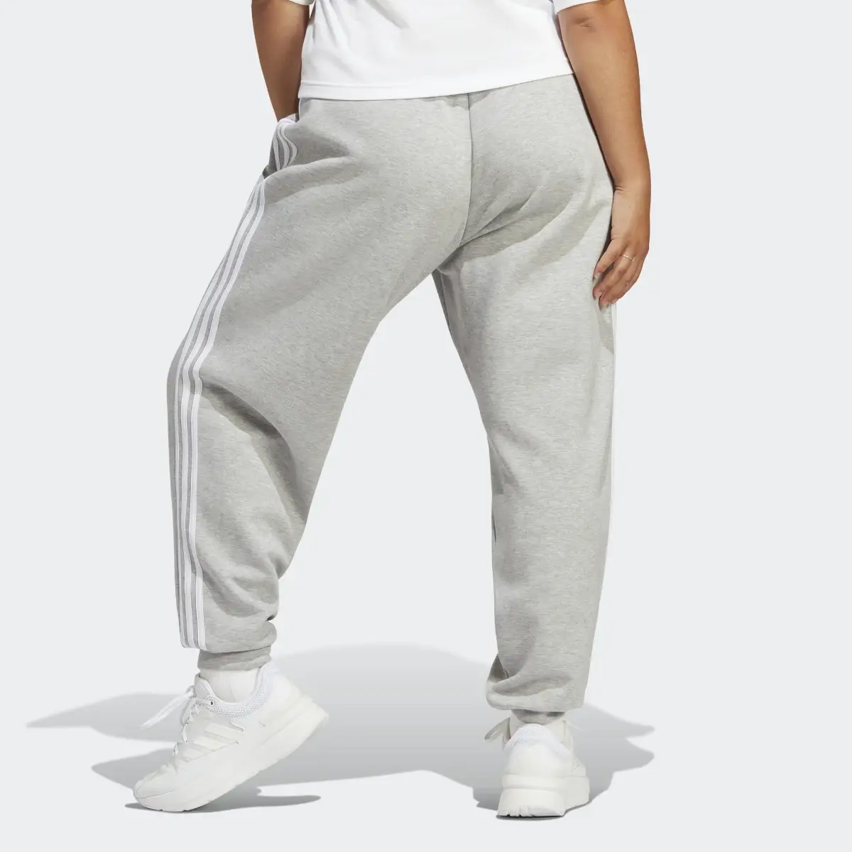 Adidas Future Icons 3-Stripes Regular Pants (Plus Size). 3