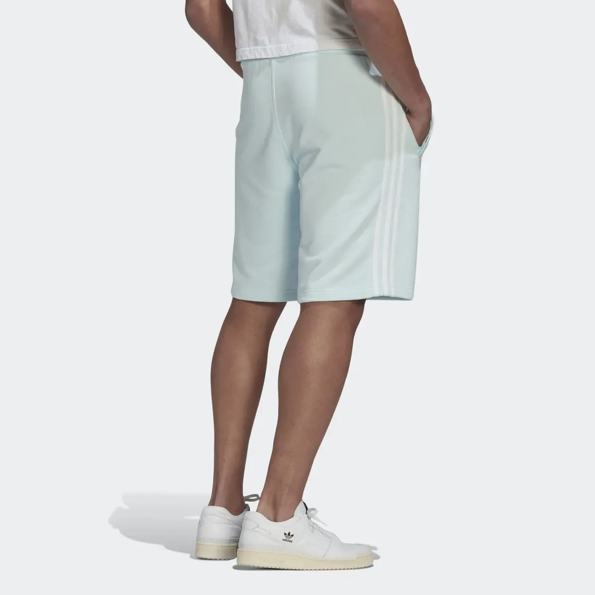 Adidas 3-Stripes Sweat Shorts. 2