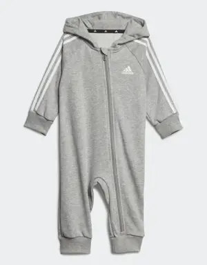 Adidas Essentials 3-Stripes French Terry Bodysuit Kids. 2 Adidas Essentials 3-Stripes French Terry Bodysuit Kids. 2