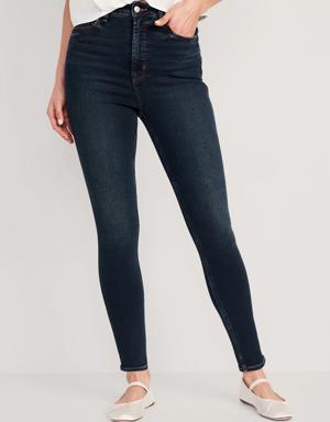 Higher High-Waisted Rockstar 360° Stretch Super-Skinny Jeans multi