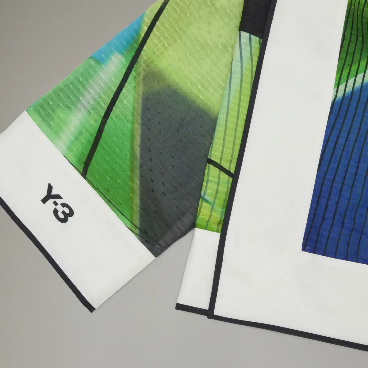 Adidas Y-3 Allover-Print Summer Scarf. 3