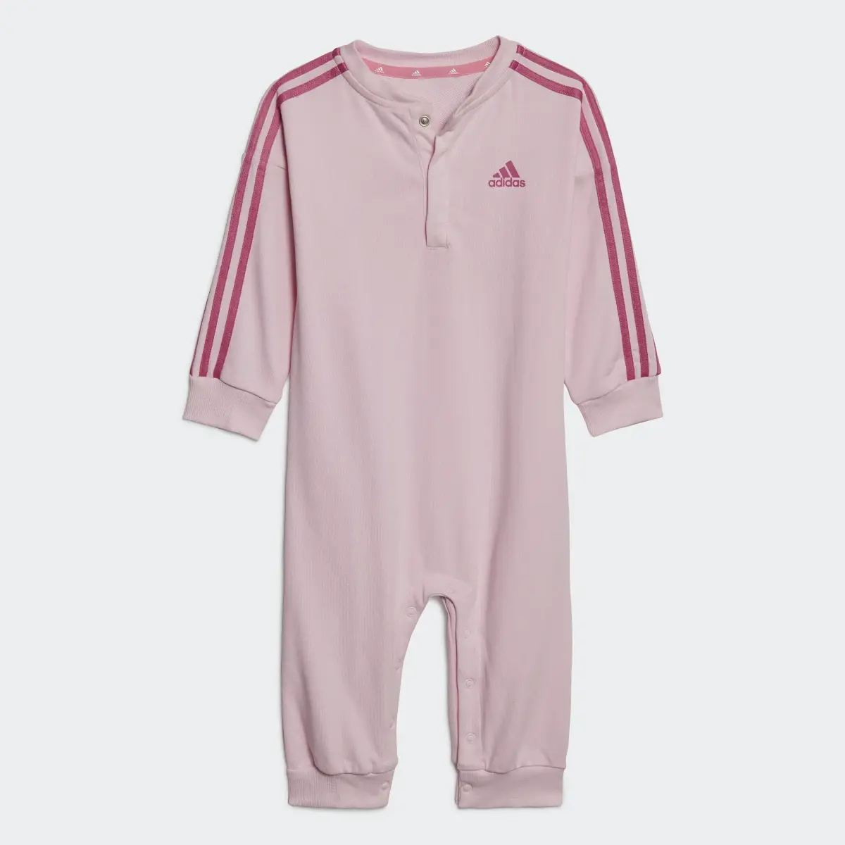 Adidas Macacão em Moletão 3-Stripes Essentials (Unissexo). 2