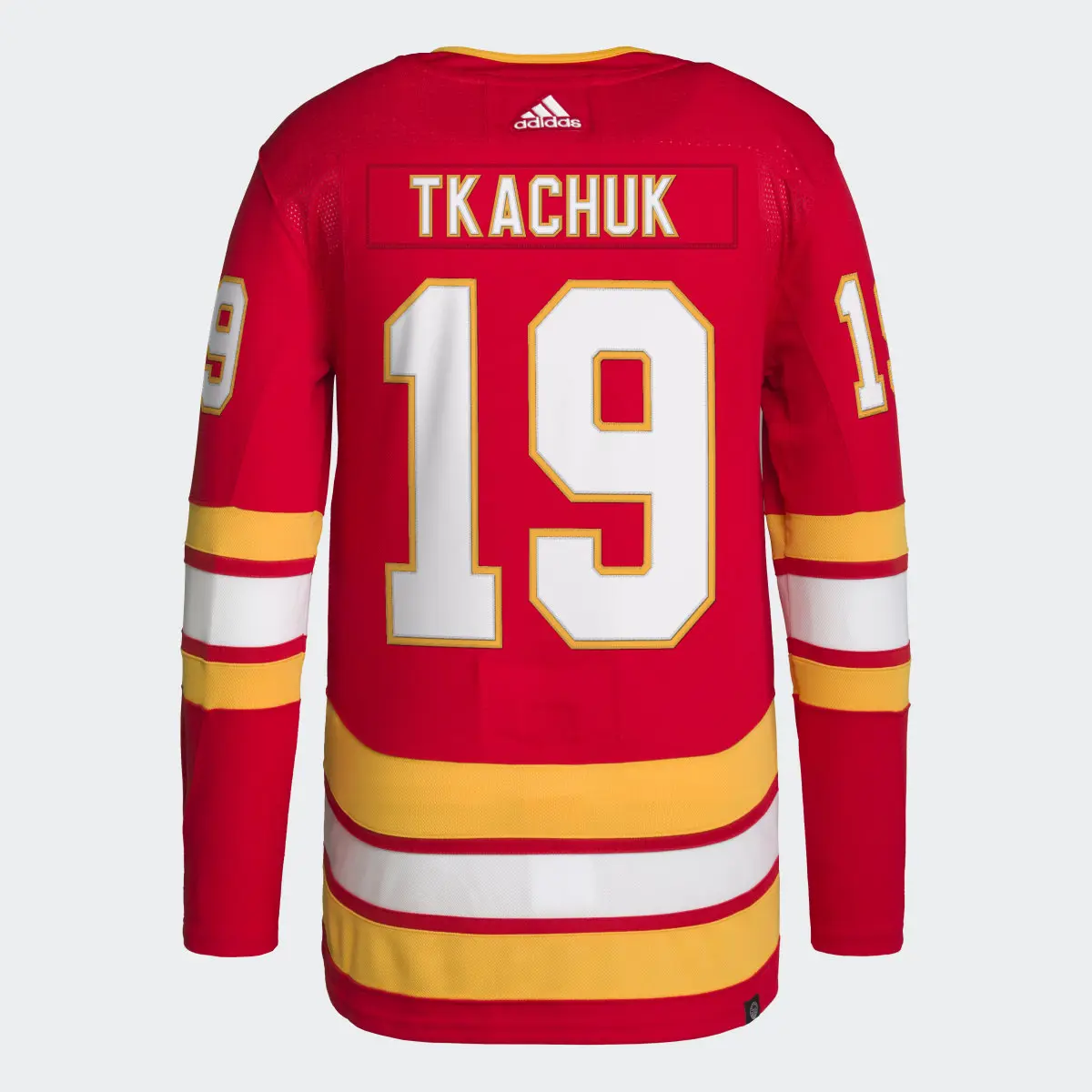 Adidas Flames Matthew Tkachuk Home Authentic Jersey. 2