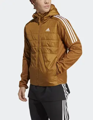 Adidas Giacca Essentials Insulated Hooded Hybrid