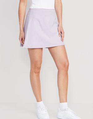 Old Navy Extra High-Waisted PowerSoft Skort for Women purple