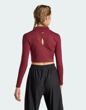 Adidas Yoga Studio Long Sleeve Long-Sleeve Top. 3 Adidas Yoga Studio Long Sleeve Long-Sleeve Top. 3