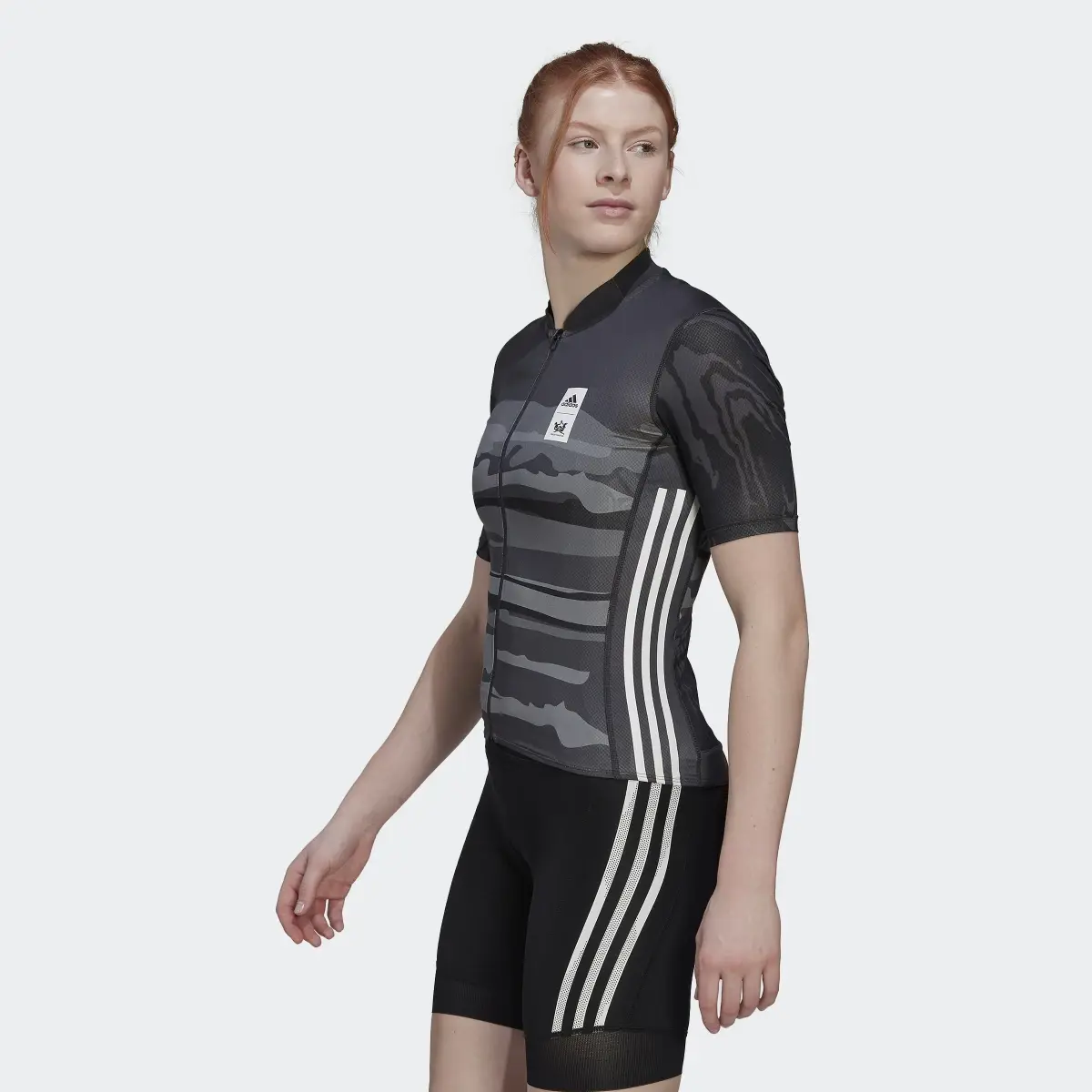 Adidas Maillot - Playera de Ciclismo Manga Corta The Thebe Magugu. 3