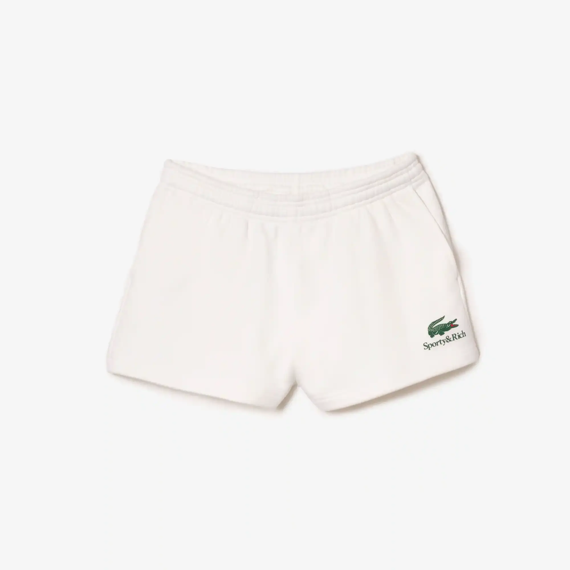 Lacoste x Sporty & Rich Fleece Shorts. 2