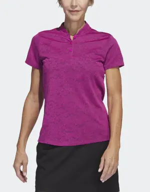 Adidas Playera Polo de Golf Jacquard