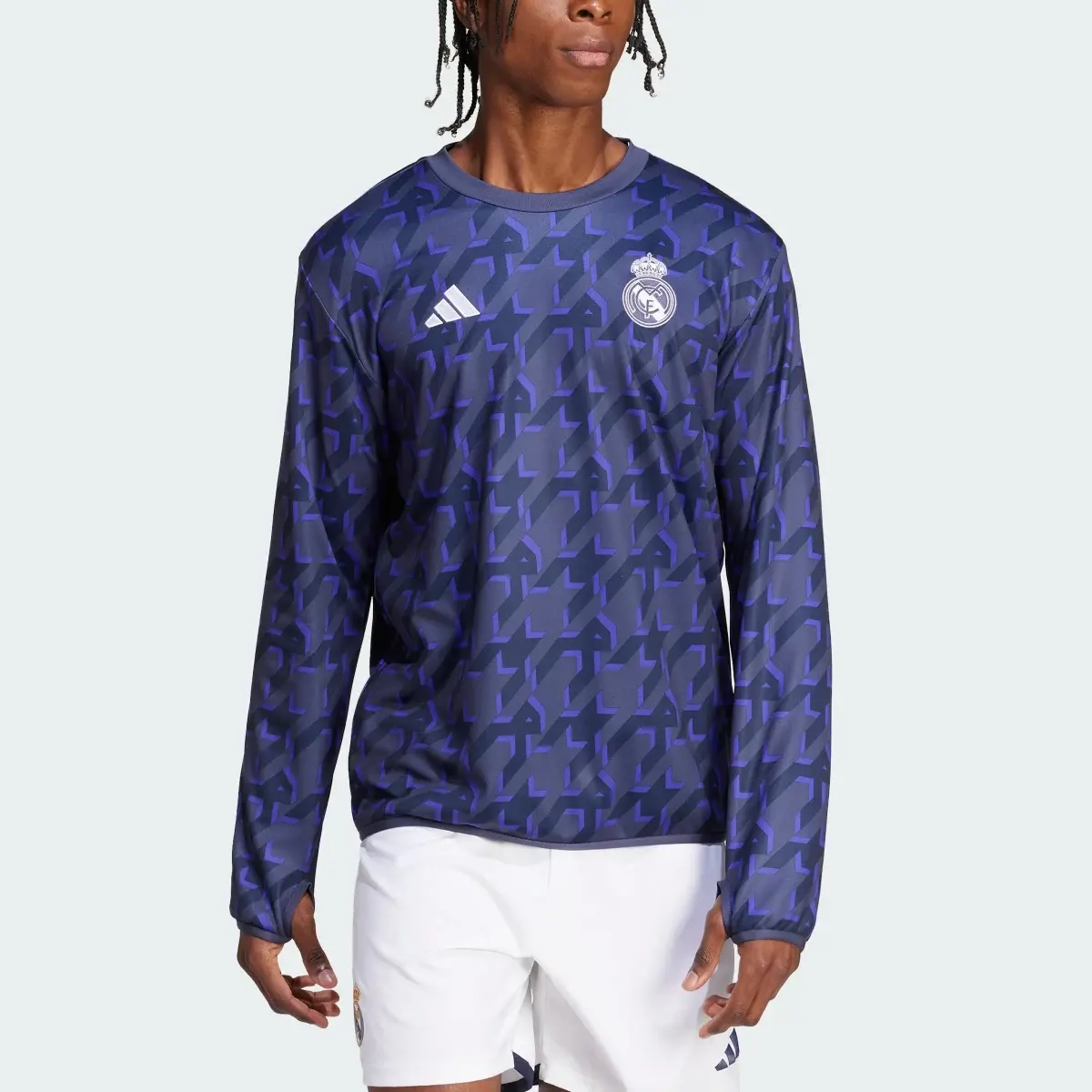 Adidas Real Madrid Pre-Match Warm Top. 1