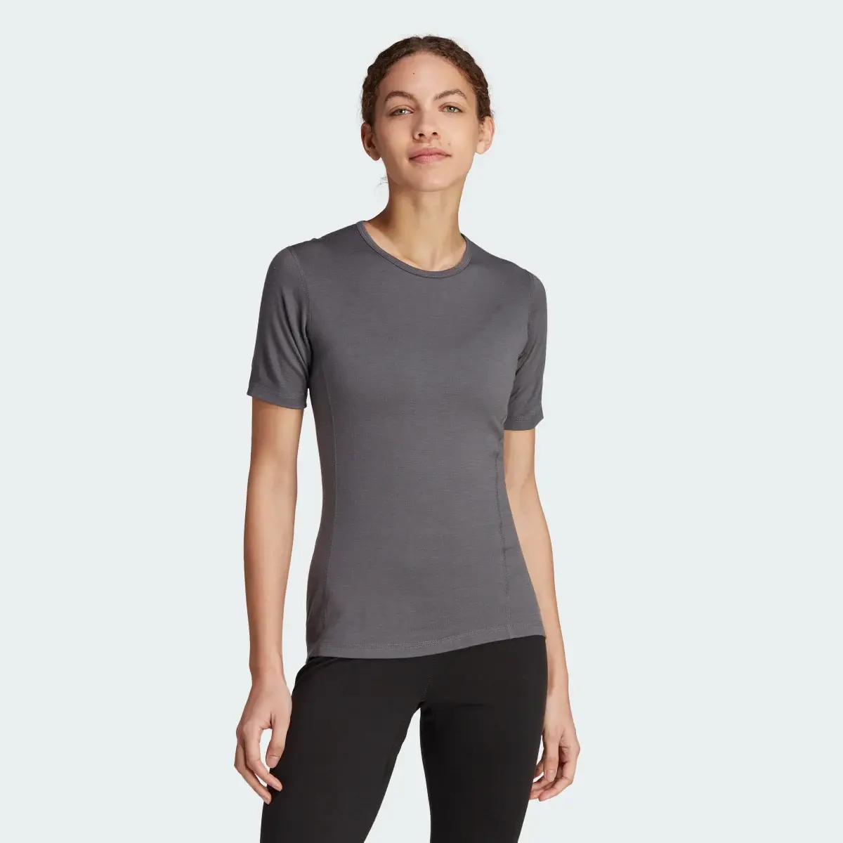 Adidas XPERIOR MERINO 200 BASE LAYER SHORT SLEEVE. 2