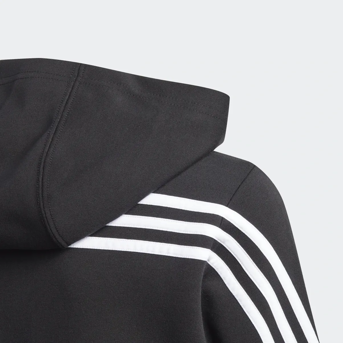Adidas Felpa con cappuccio 3-Stripes Doubleknit Full-Zip. 3
