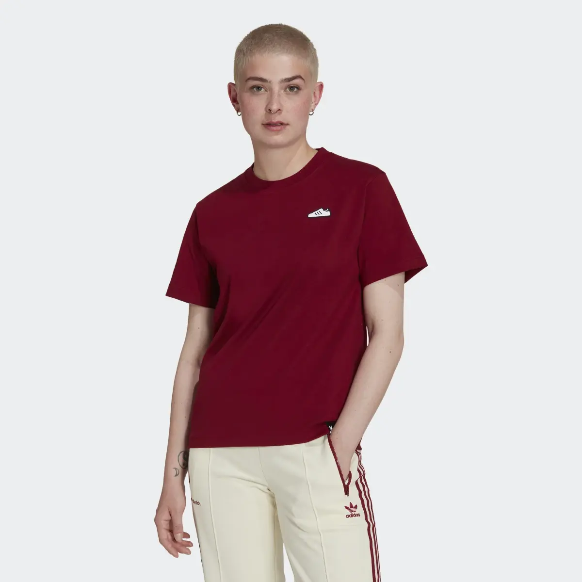 Adidas Embroidery T-Shirt. 2